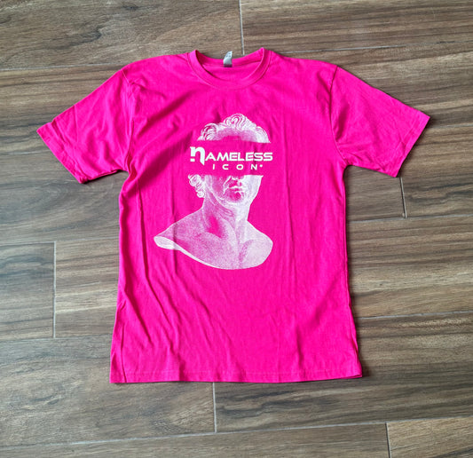 Pink Faceless Tee