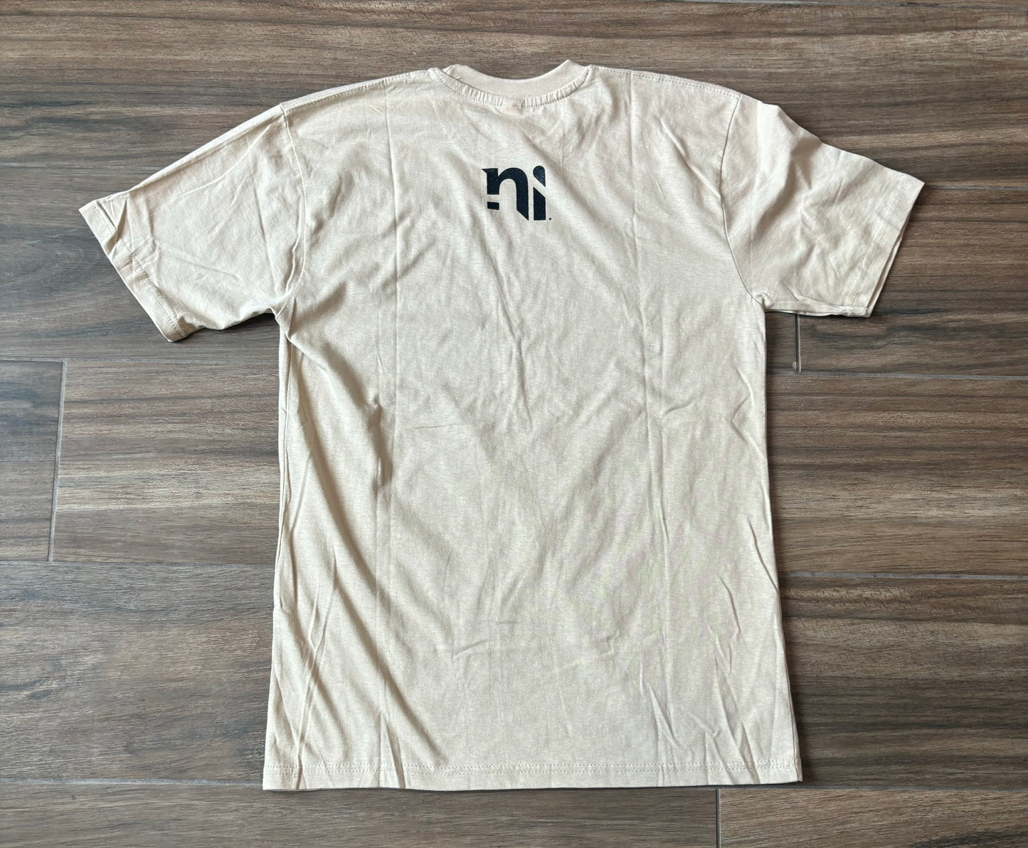 Tan Faceless Tee